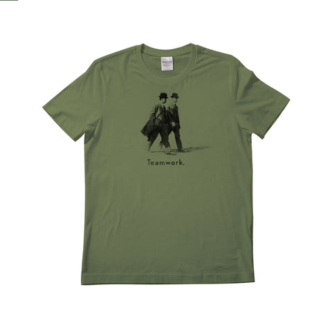 First Flight Dec. 17, 1903 NC. T-shirt | organic cotton, short sleeve, Moss