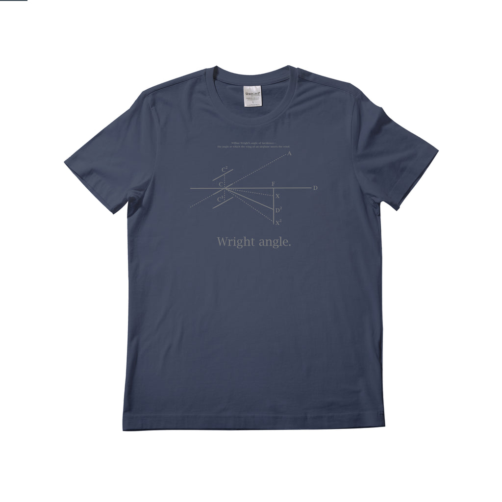 Wright angle. T-Shirt | organic cotton, short sleeve, Ocean