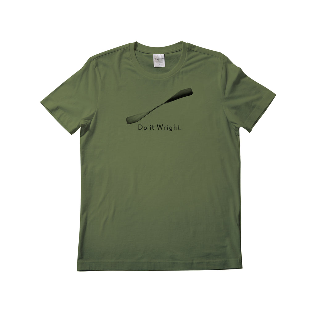 Do it Wright. T-shirt | organic cotton, short sleeve, Moss
