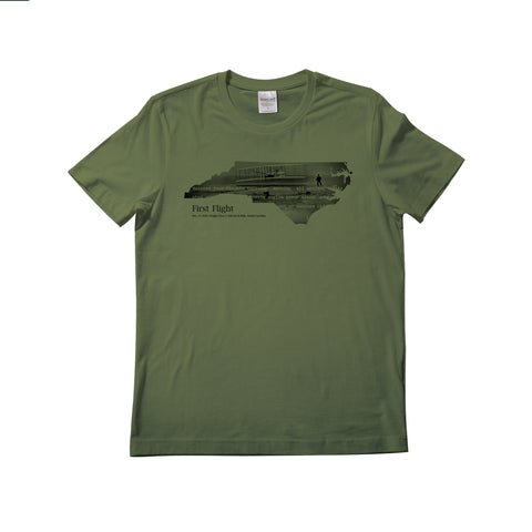 Wright Brothers Field 04 19 21 Mars. T-shirt | organic cotton, short sleeve, Night