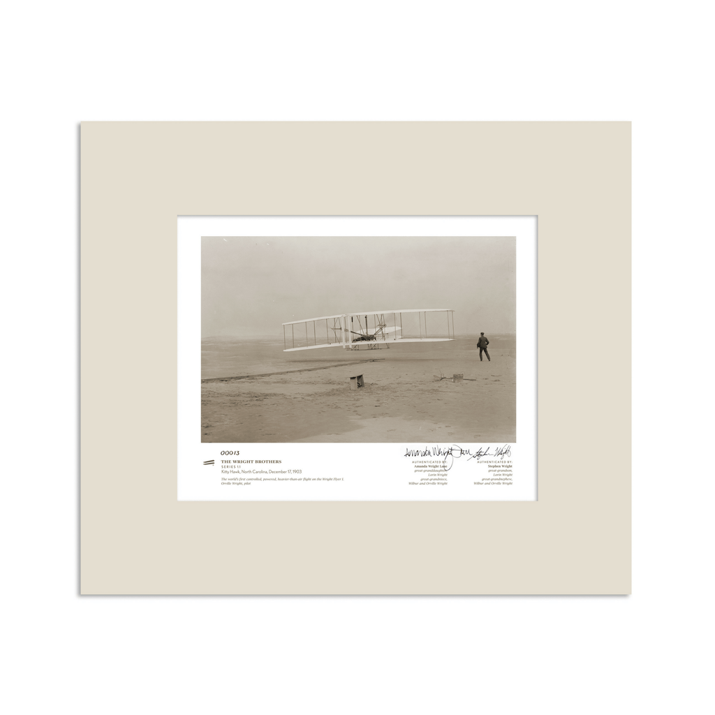 Kitty Hawk Series 1.1 | signed & matted Giclée print