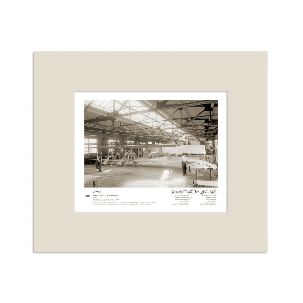 Wright Company Series 1.5 | signed & matted Giclée print