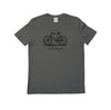 Built Wright. T-shirt | organic cotton, short sleeve, Slate
