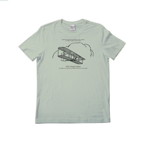 1905 Wright Flyer III. T-shirt | organic cotton, short sleeve, Moss