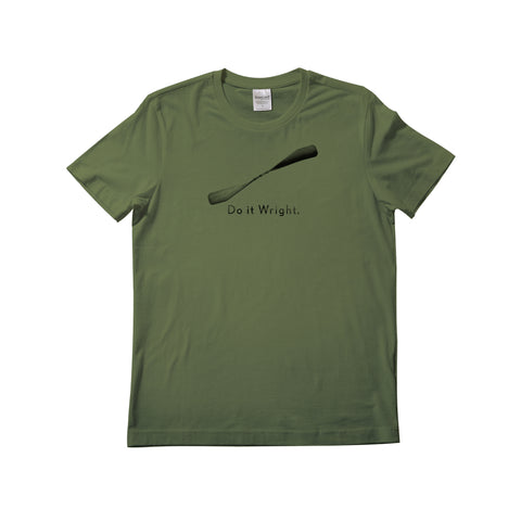 Wright on. T-shirt | organic cotton, short sleeve, Bark