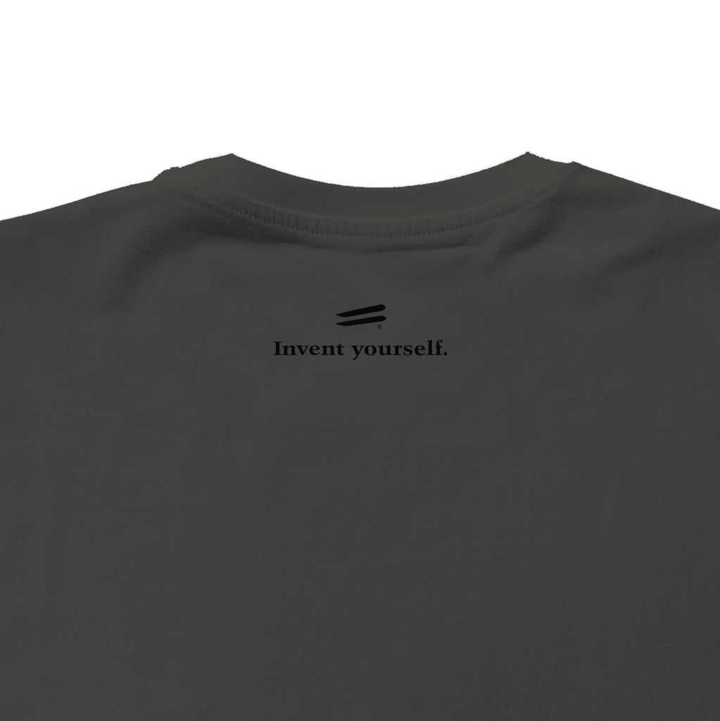 Be first. T-shirt | organic cotton, short sleeve, Slate