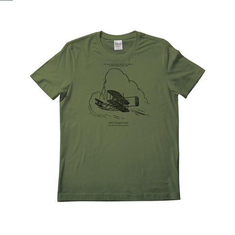1902 Wright Glider. T-shirt | organic cotton, short sleeve, Jade