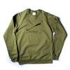 Do it Wright. sweatshirt | organic cotton, crew neck, Moss