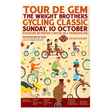 Tour de Gem 2021 commemorative poster (12x18)