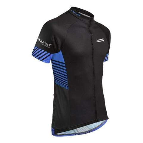Cycle Wright. (Van Cleve) T-shirt | tri-blend, short sleeve, Tri-Black