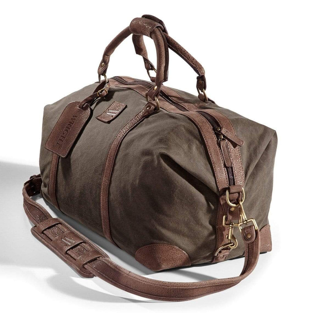 The Wright Brothers USA Bags & Cases 22" Waxed-canvas duffel