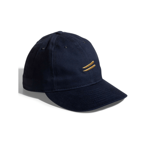 Cotton pique tennis shirt | Navy