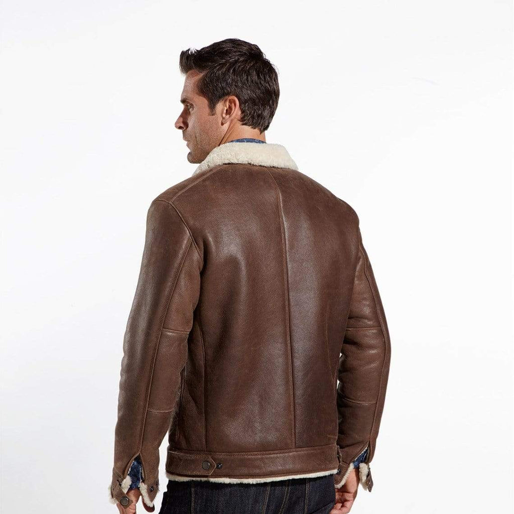 The Wright Brothers USA Jacket Leather flight jacket | full shearling