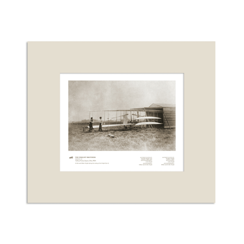 Huffman Prairie Series 1.2 | framed Giclée print (14x11)