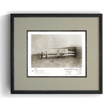The Wright Brothers USA prints Huffman Prairie Series 1.2 | signed & framed Giclée print (14x11)