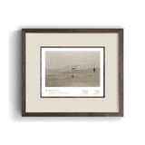 The Wright Brothers USA Prints Kitty Hawk Series 1.1 | framed Giclée print (14x11)