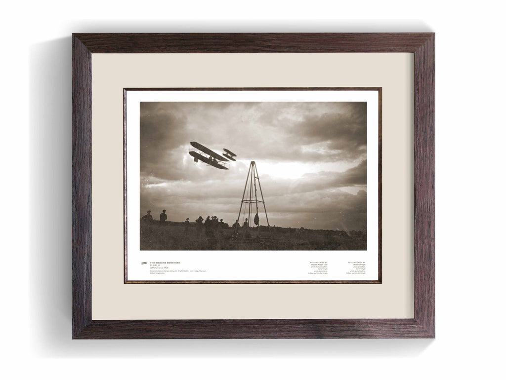 The Wright Brothers USA prints Le Mans Series 1.3 | framed Giclée print (larger formats)