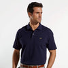 The Wright Brothers USA Shirts & Sweaters Cotton pique tennis shirt | Navy