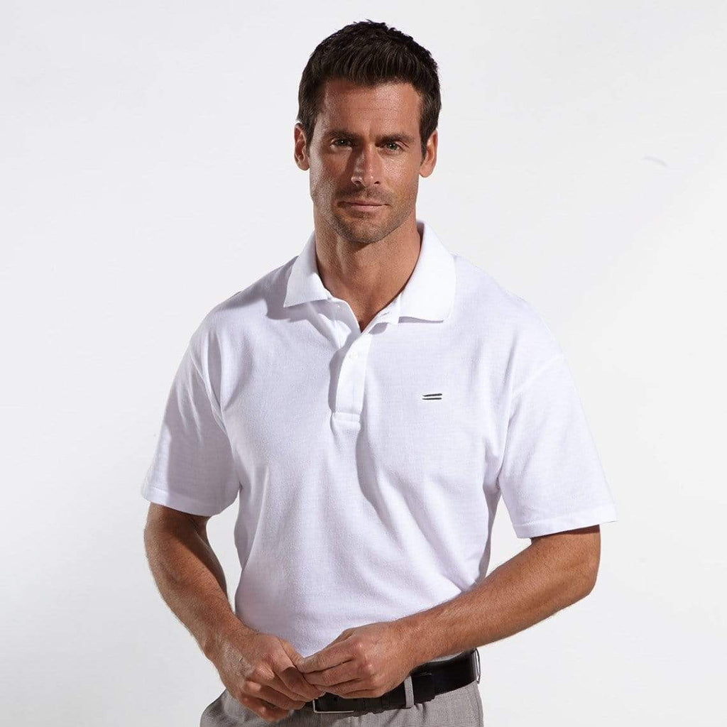 The Wright Brothers USA Shirts & Sweaters Cotton pique tennis shirt | White