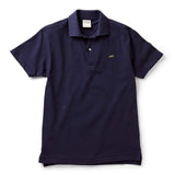 The Wright Brothers USA Shirts & Sweaters Navy / S Cotton pique tennis shirt | Navy