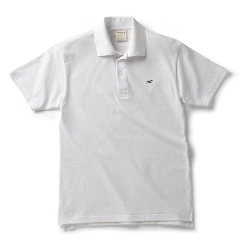 Cotton pique tennis shirt | Navy