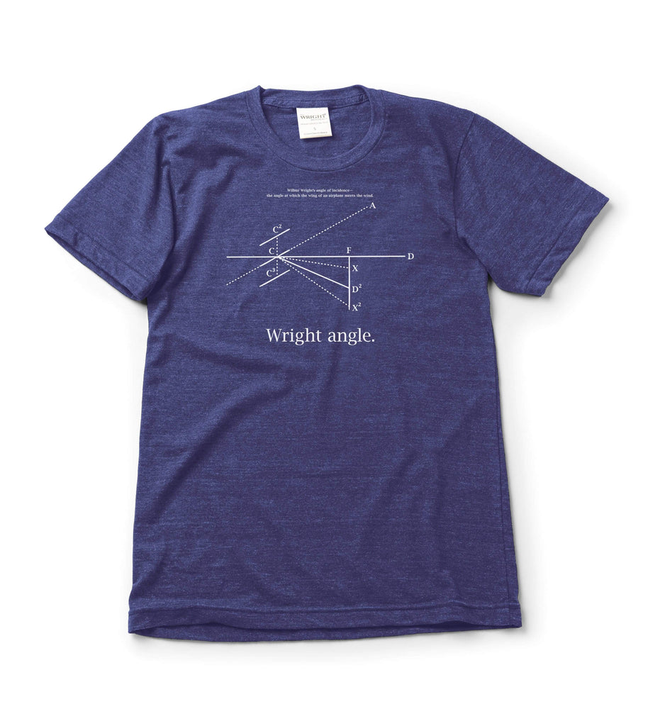 The Wright Brothers USA Shirts & Sweaters Wright angle. T-shirt | short sleeve, Tri-Indigo