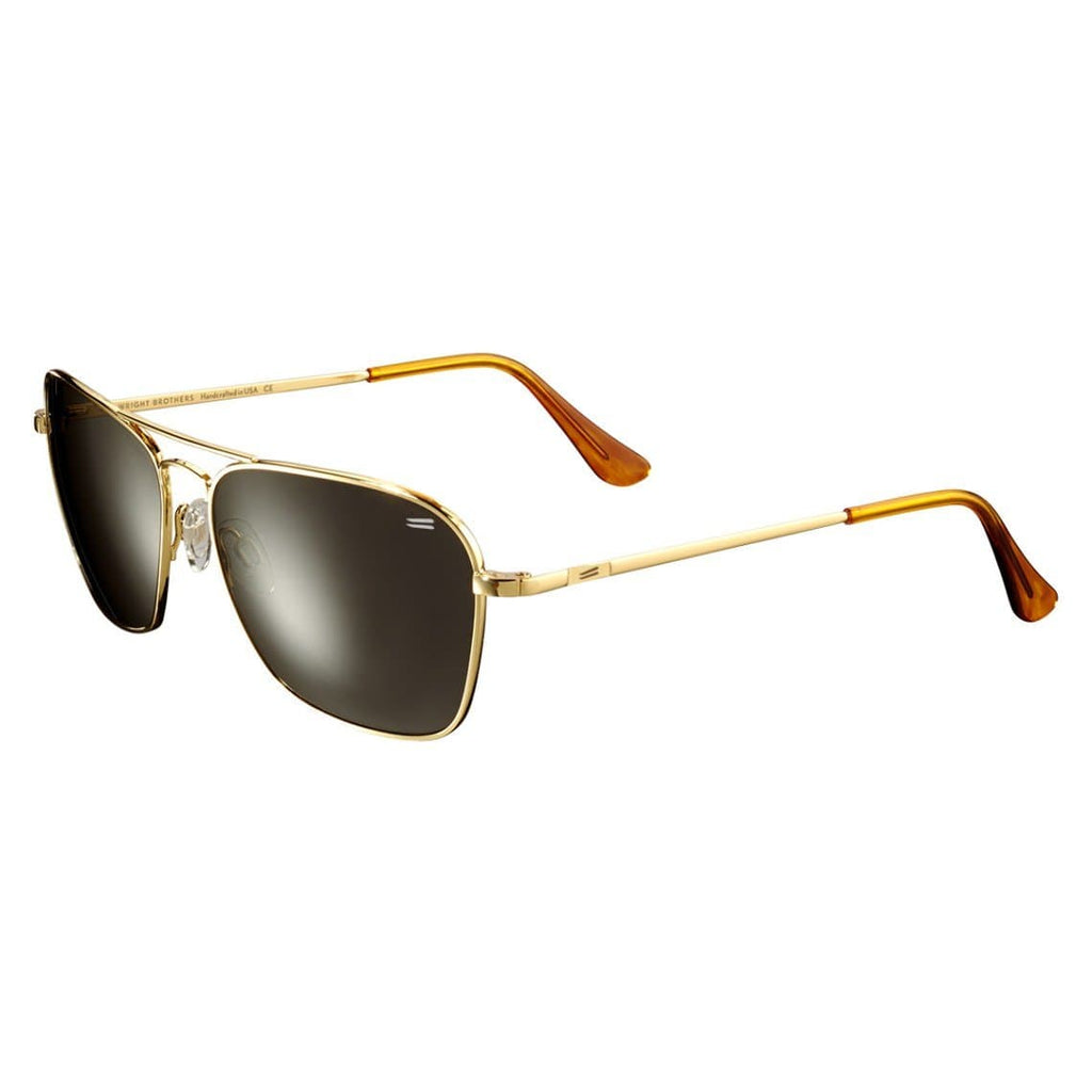 Aviator sunglasses Made USA 1300 Series 23k gold-plated